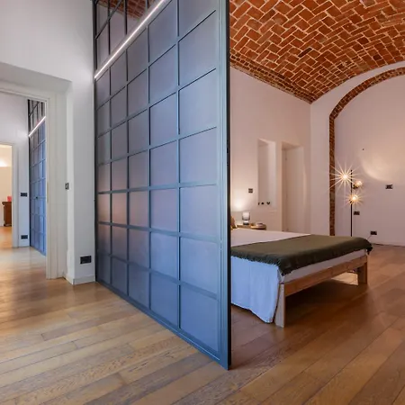 Charming Colorful Brick By Wonderful Italy Apartment *